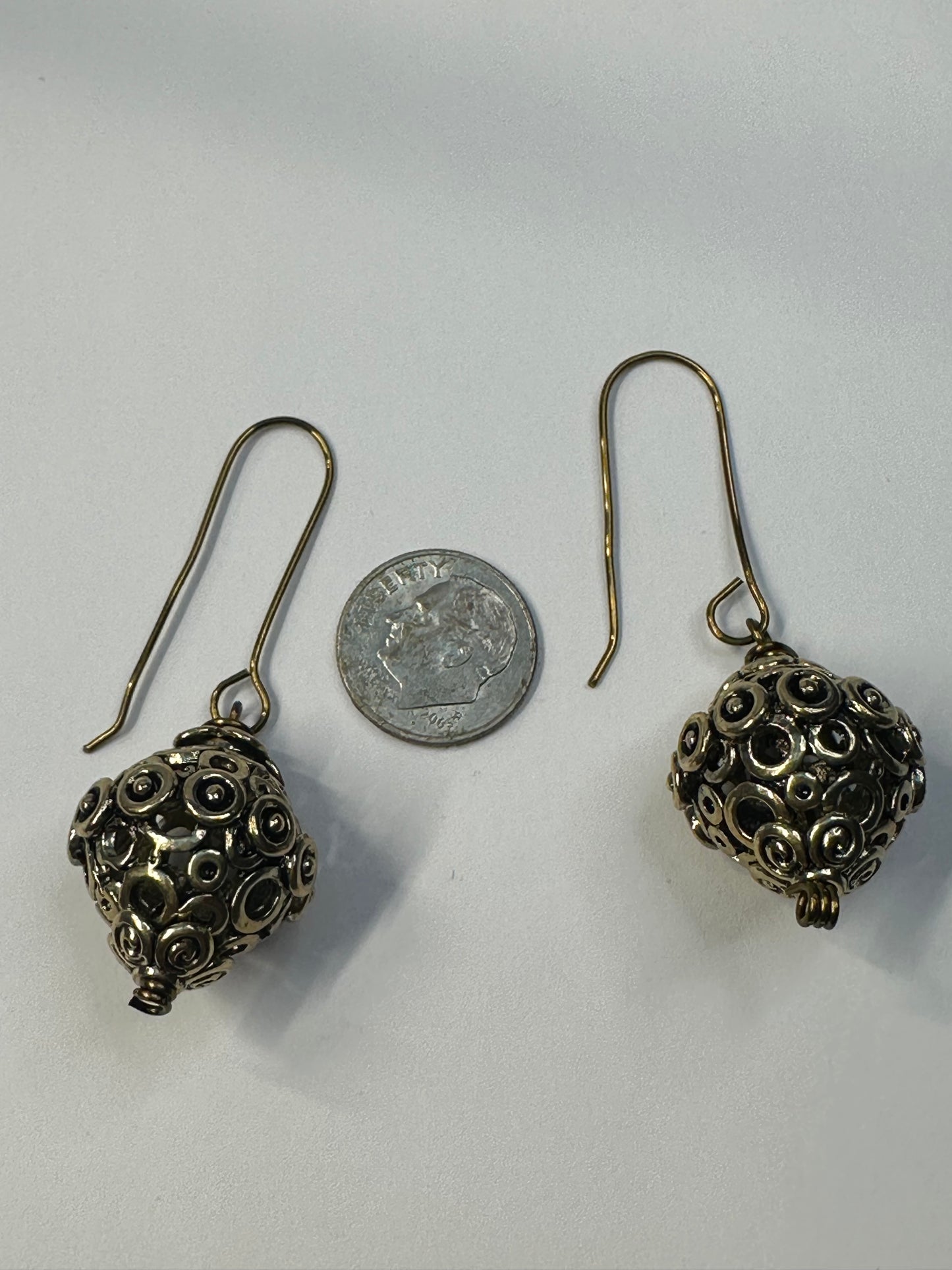 Vintage Antique Gold Earrings : Everyday Unique Earrings for Women