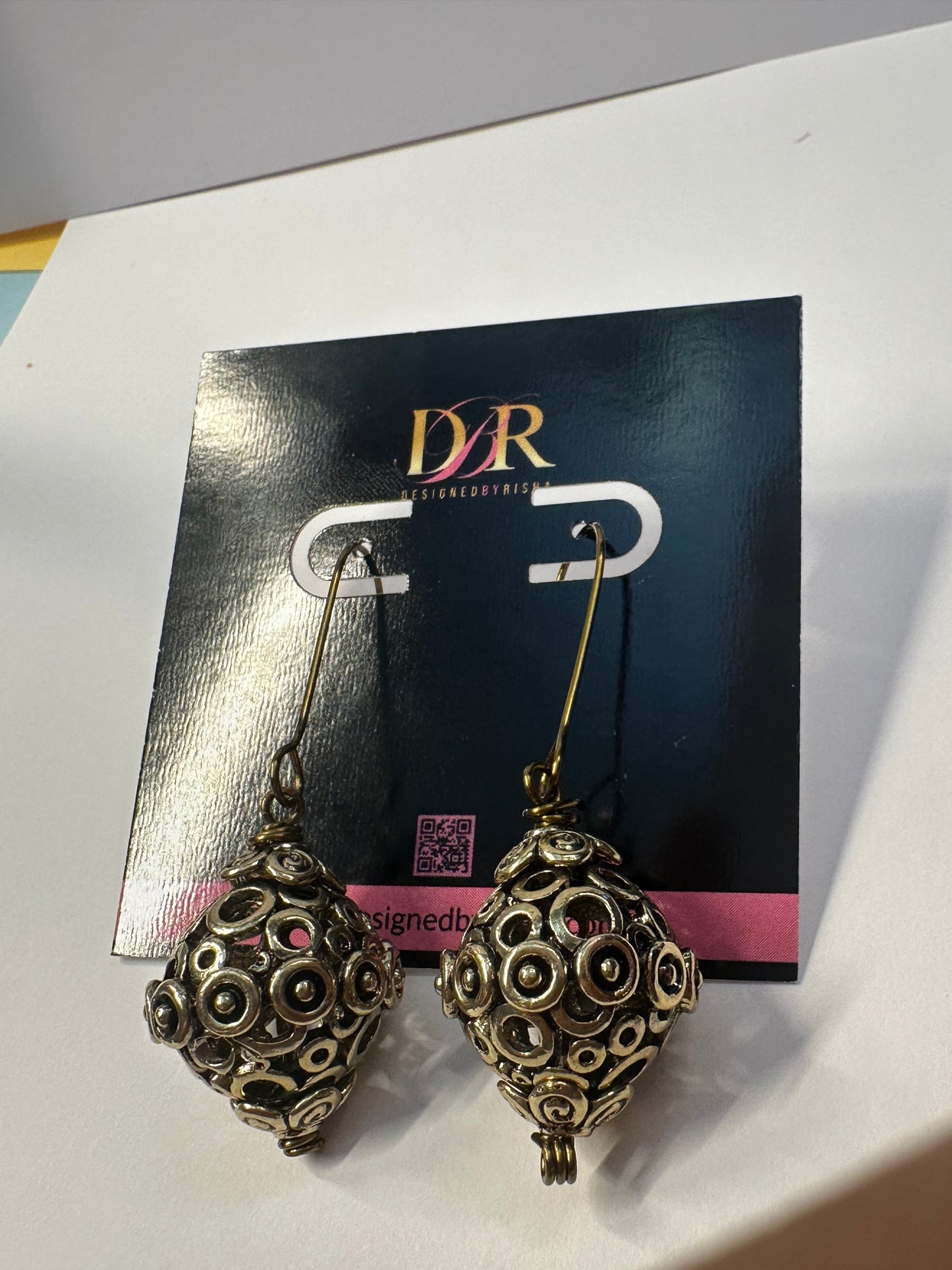 Vintage Antique Gold Earrings : Everyday Unique Earrings for Women