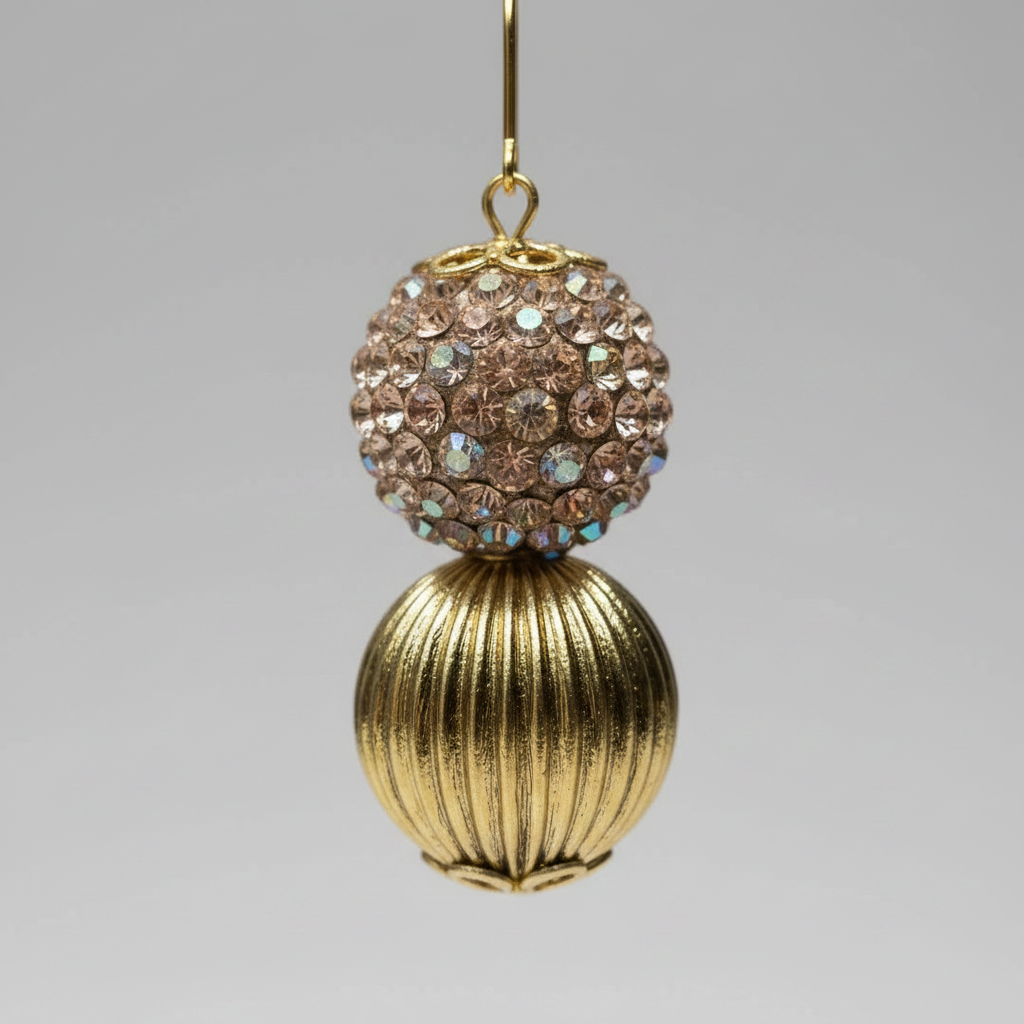 Luxury Crystal Drop Earrings | Gold Statement Earrings | Long Glam Dangle Jewelry